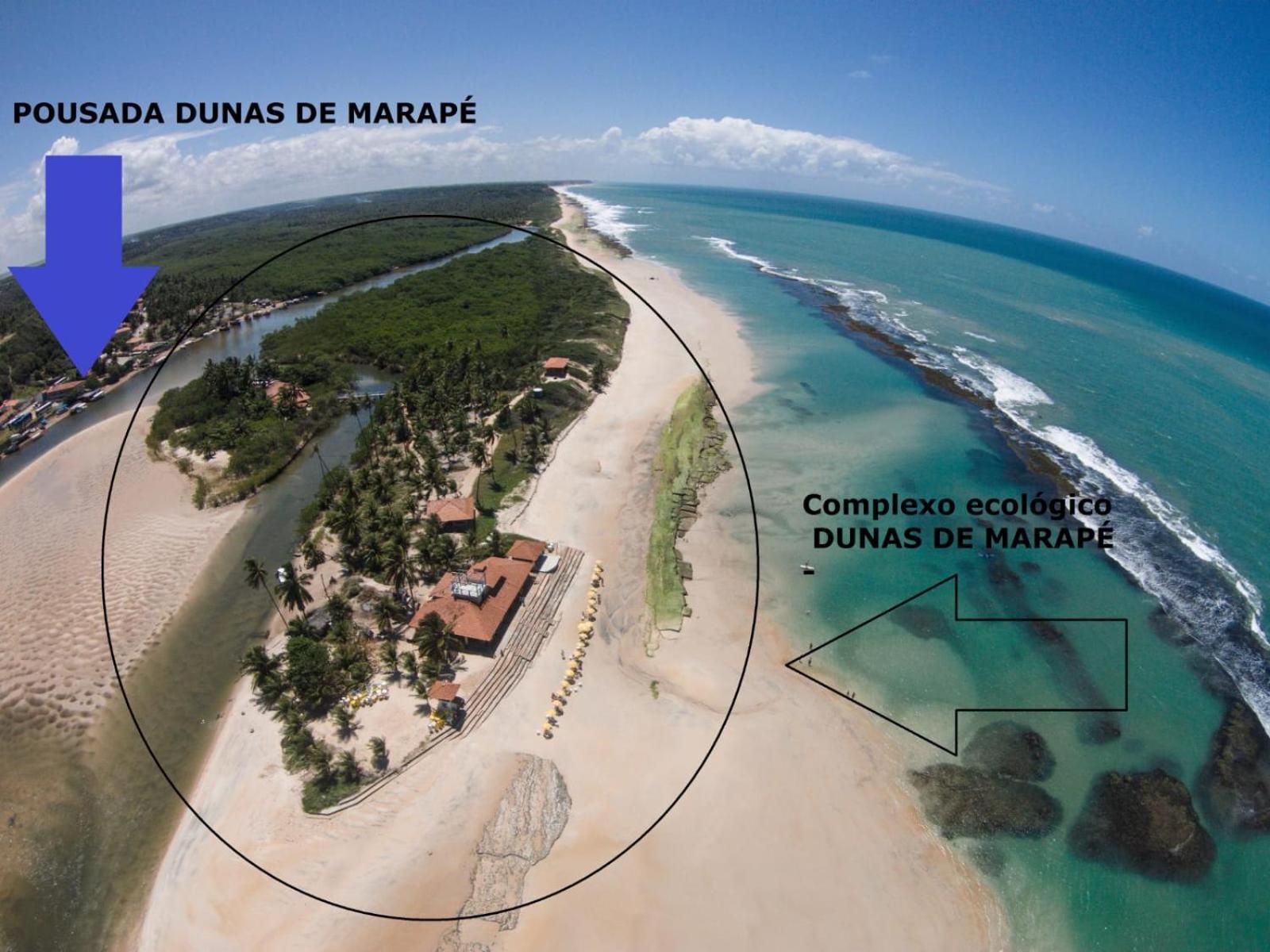 Dunas de Marape Jequia da Praia Bagian luar foto